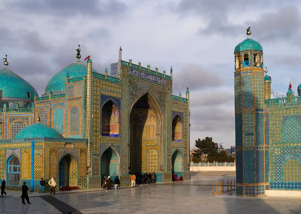 Blue Mosque of Mazar-i-Sharif, Afghanistan
