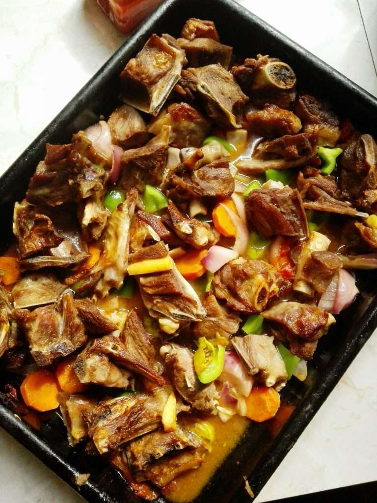 Grilled Goat Meat