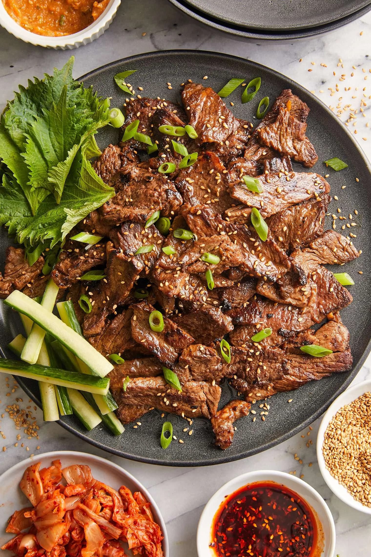 Bulgogi (marinated grilled meat)