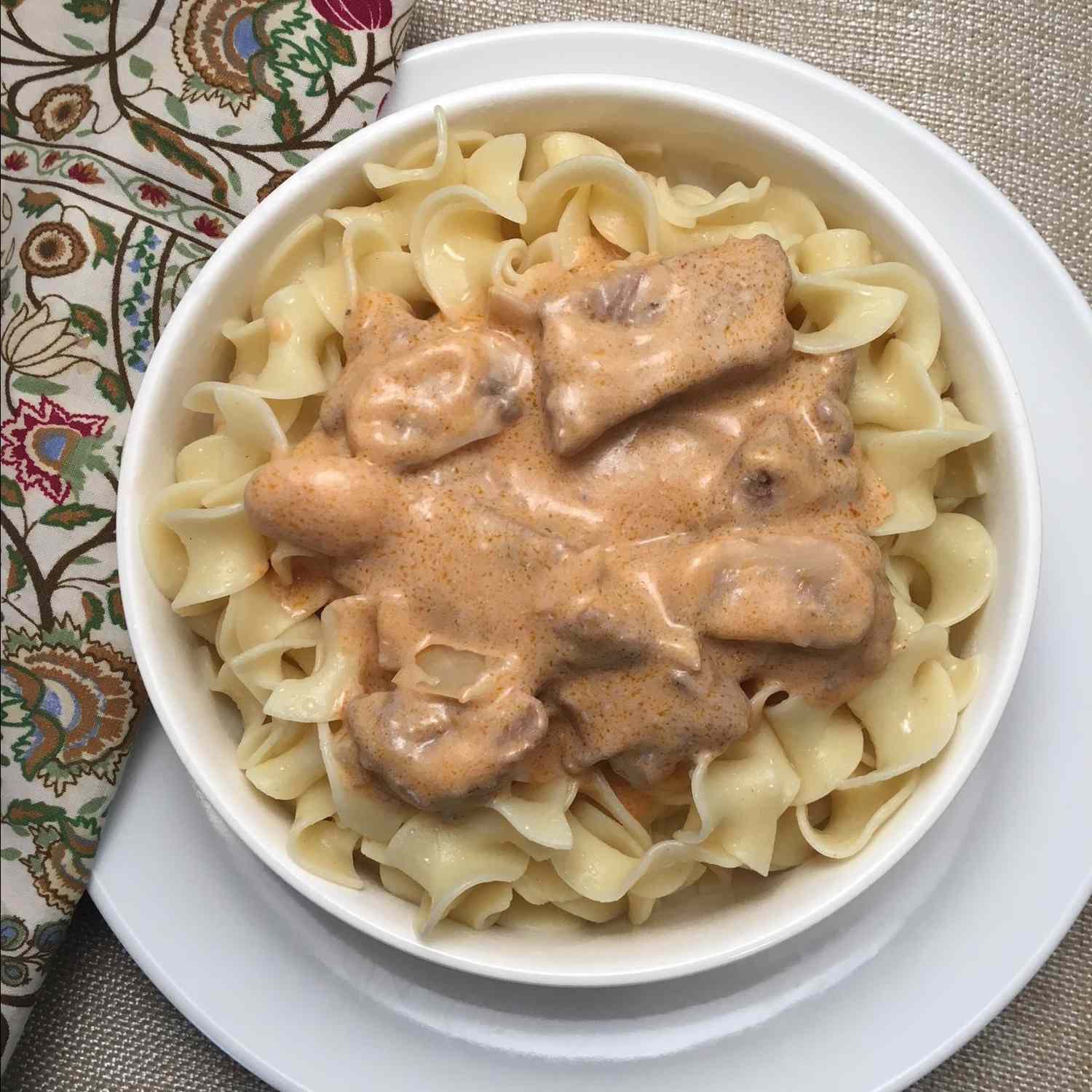 Beef Stroganoff