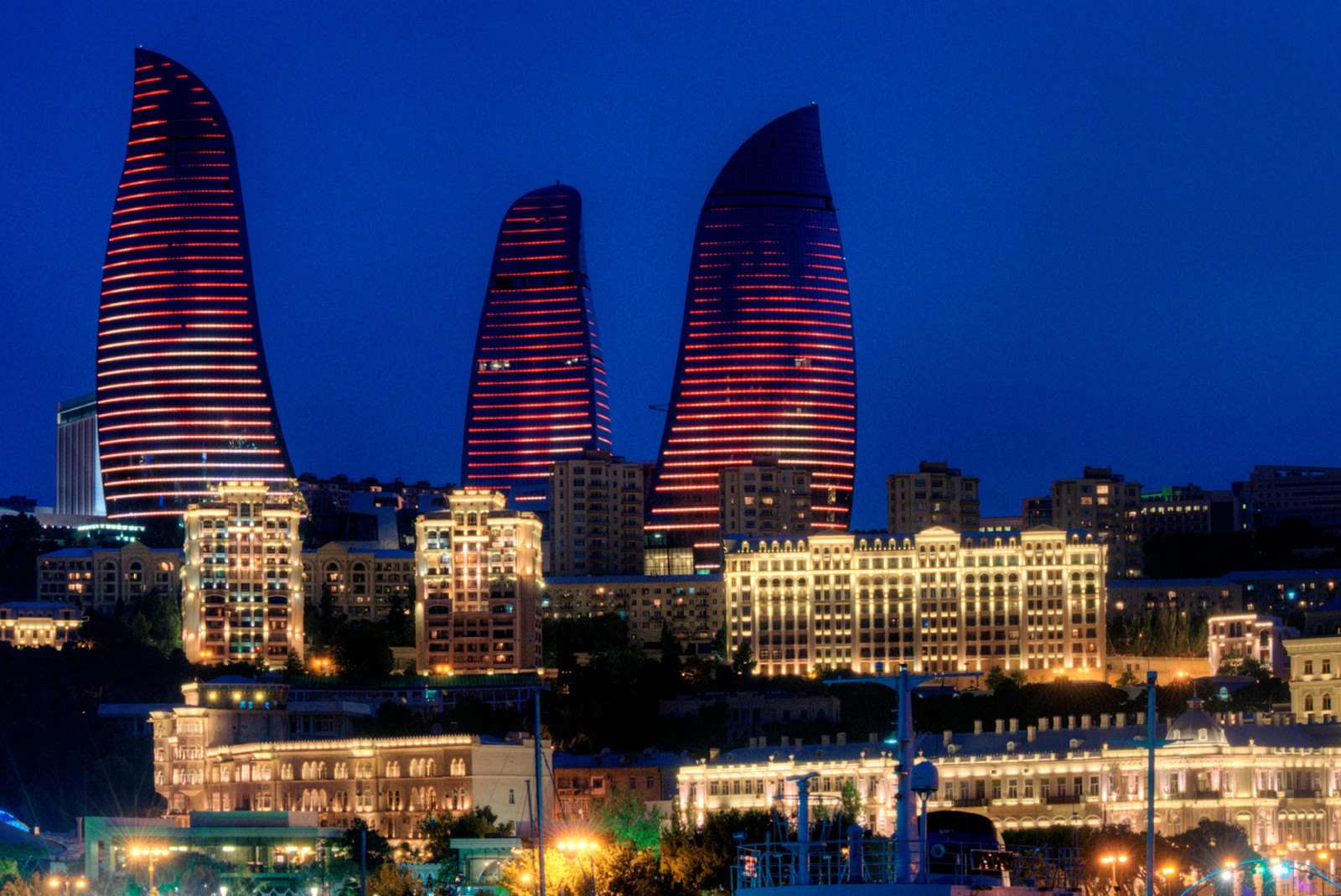 Flame Towers, Azerbaijan