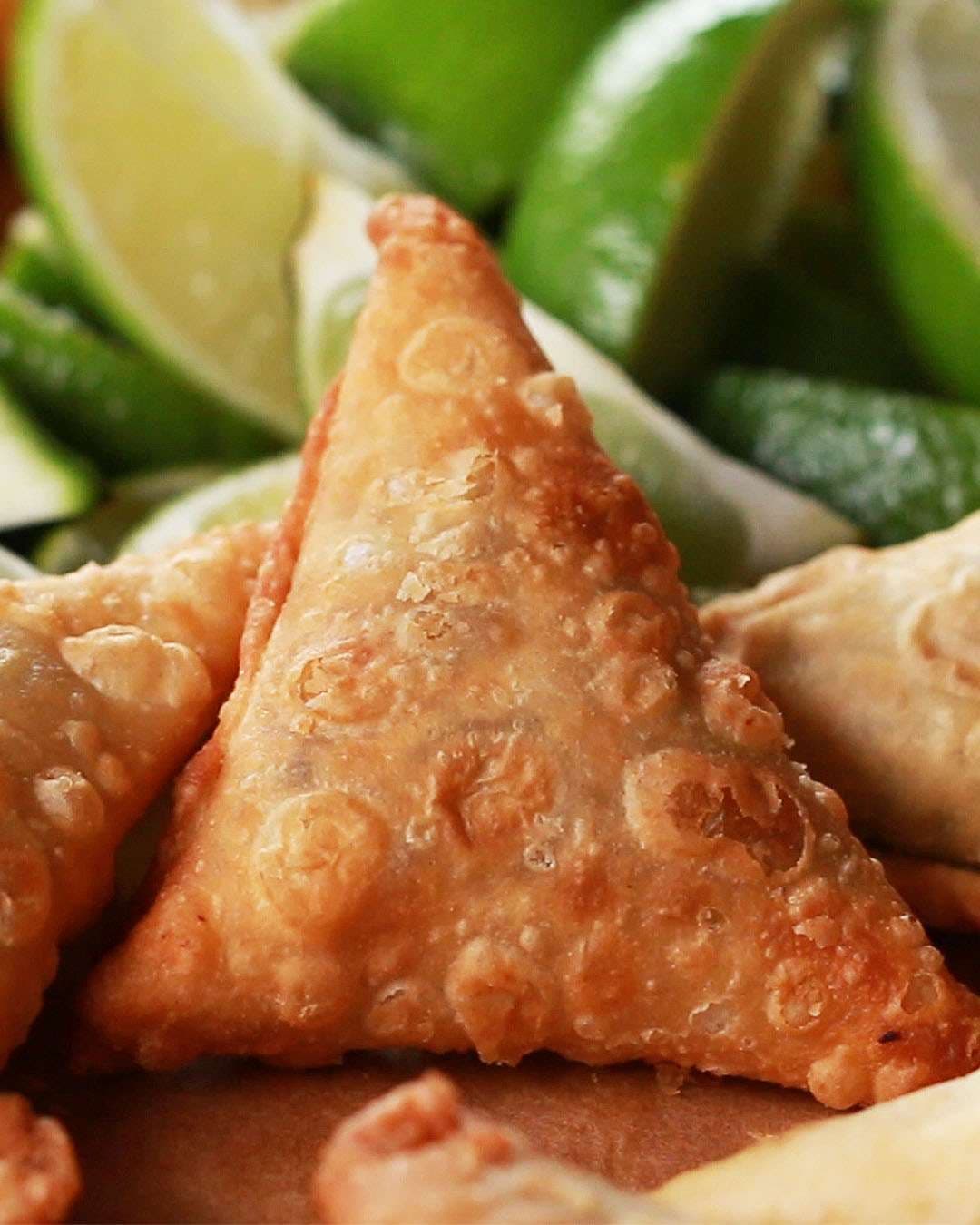 Samosas (filled pastries)