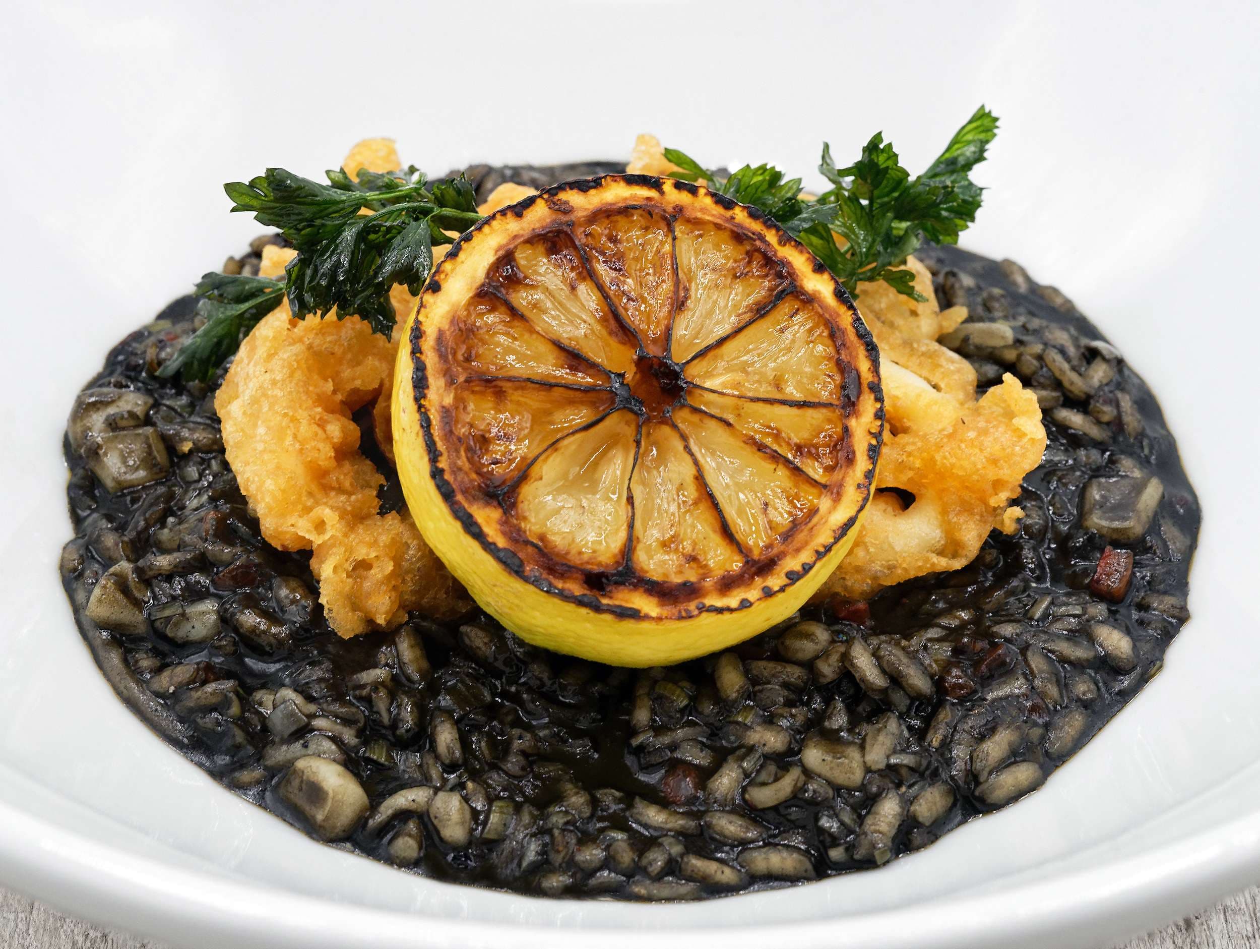 Crni rižot (black risotto)