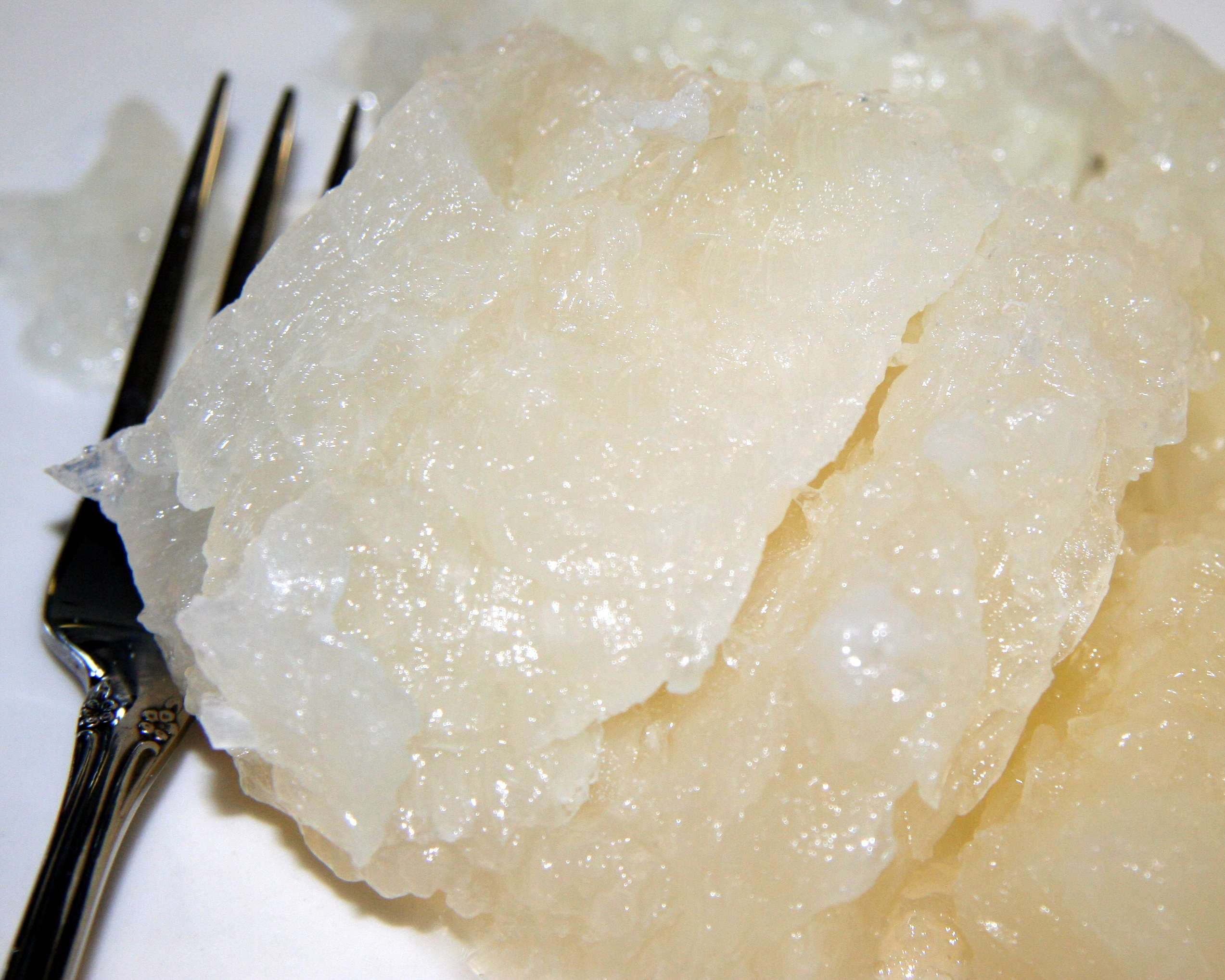 Lutefisk (dried cod soaked in lye)