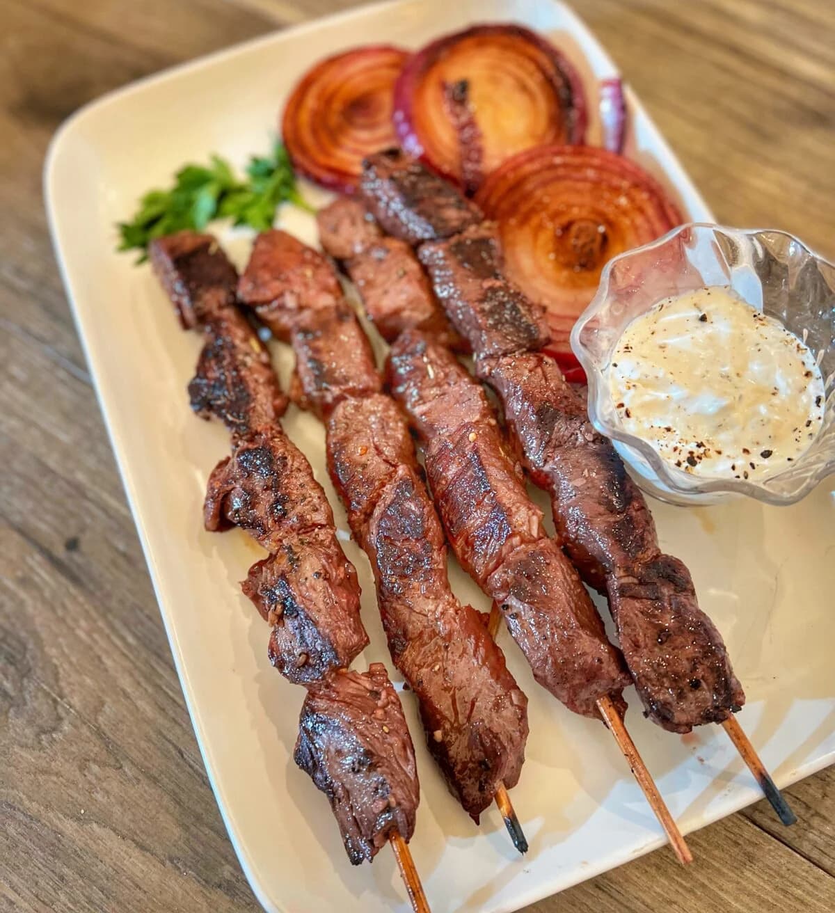 Brochettes (grilled meat skewers)