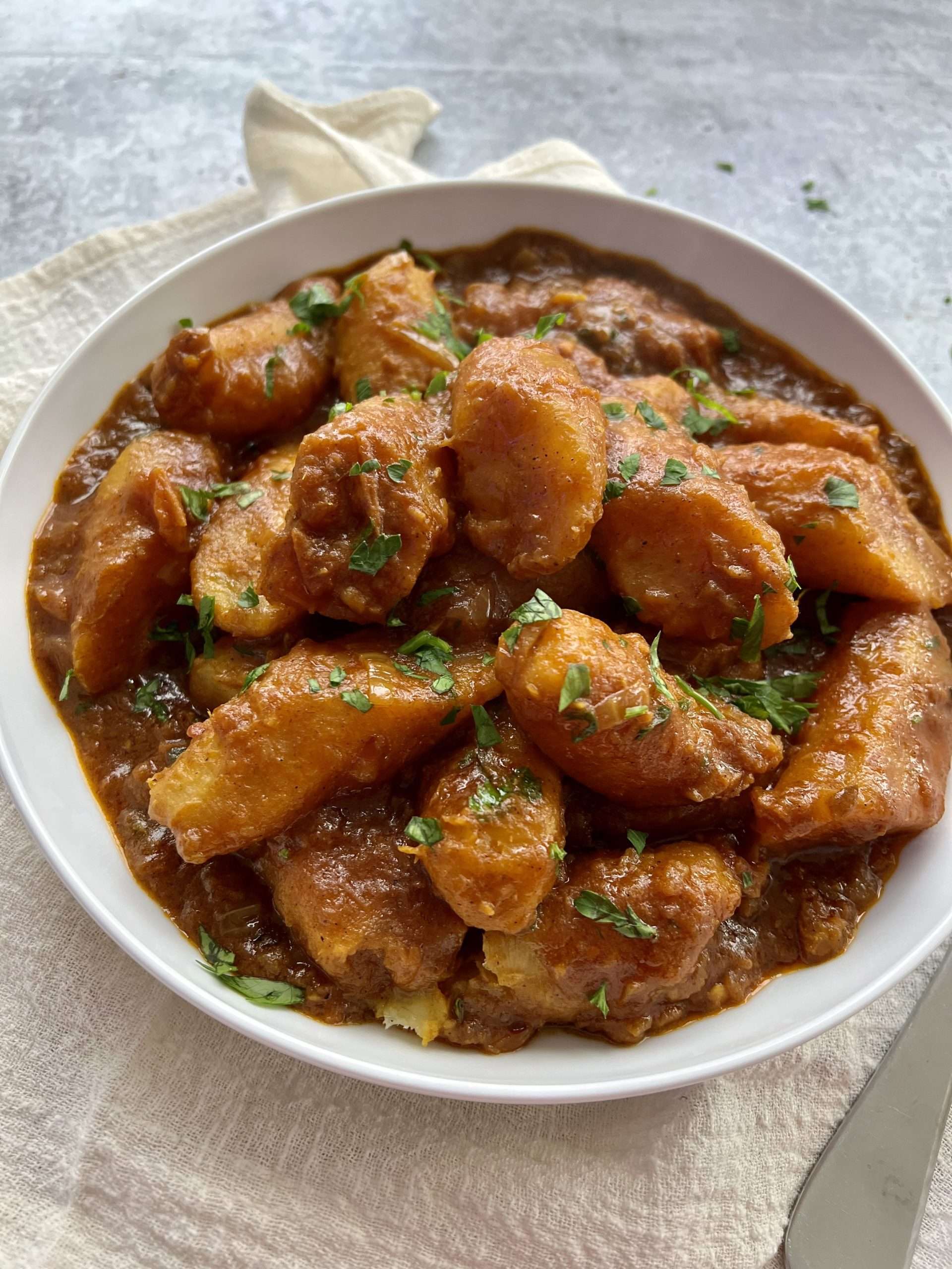 Matoke (cooked plantains)
