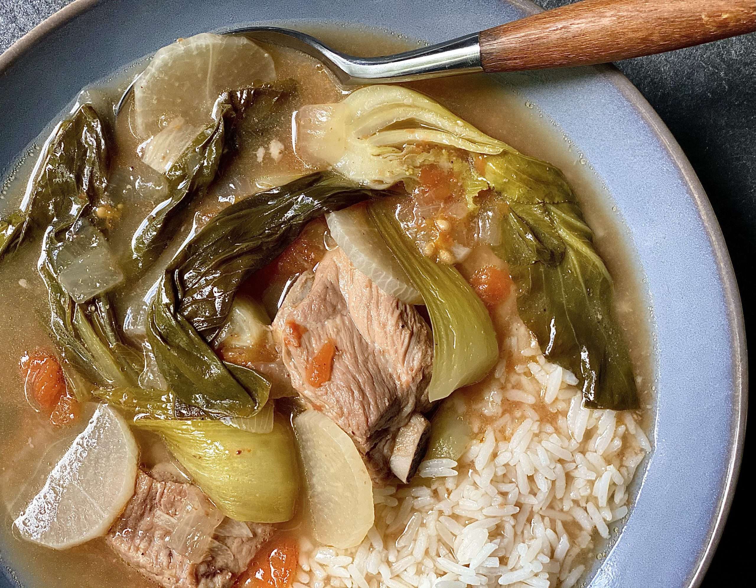 Sinigang (sour soup)