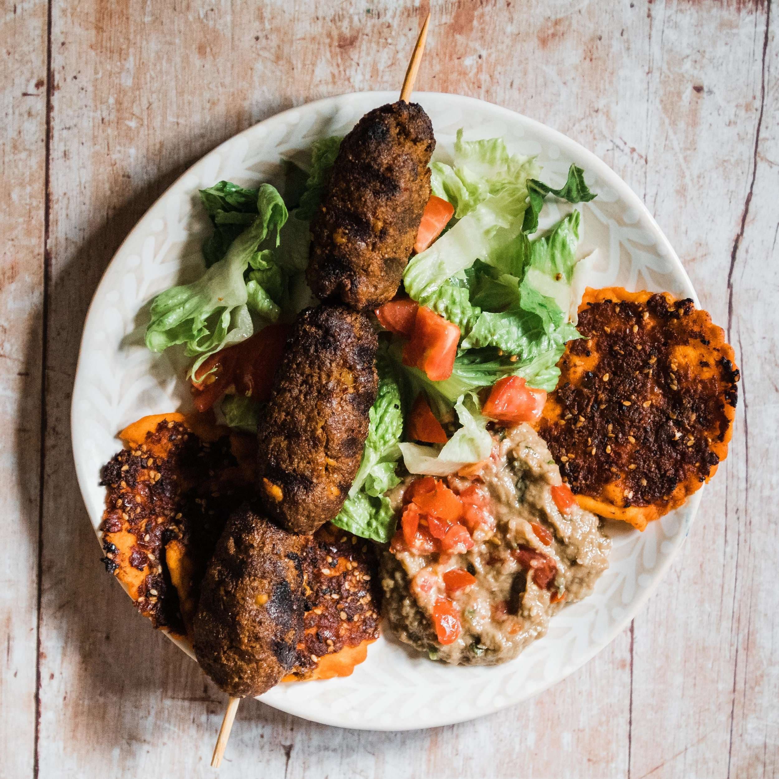 Kebabs (grilled meat skewers)