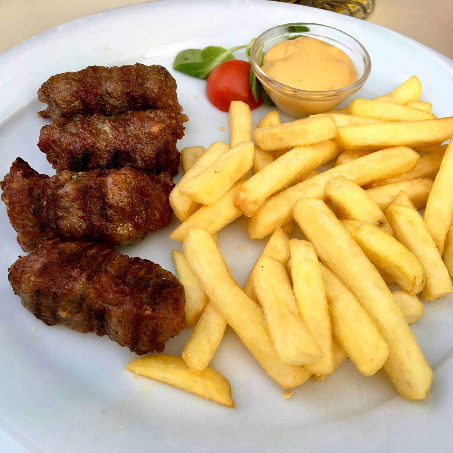 Mici (grilled sausages)