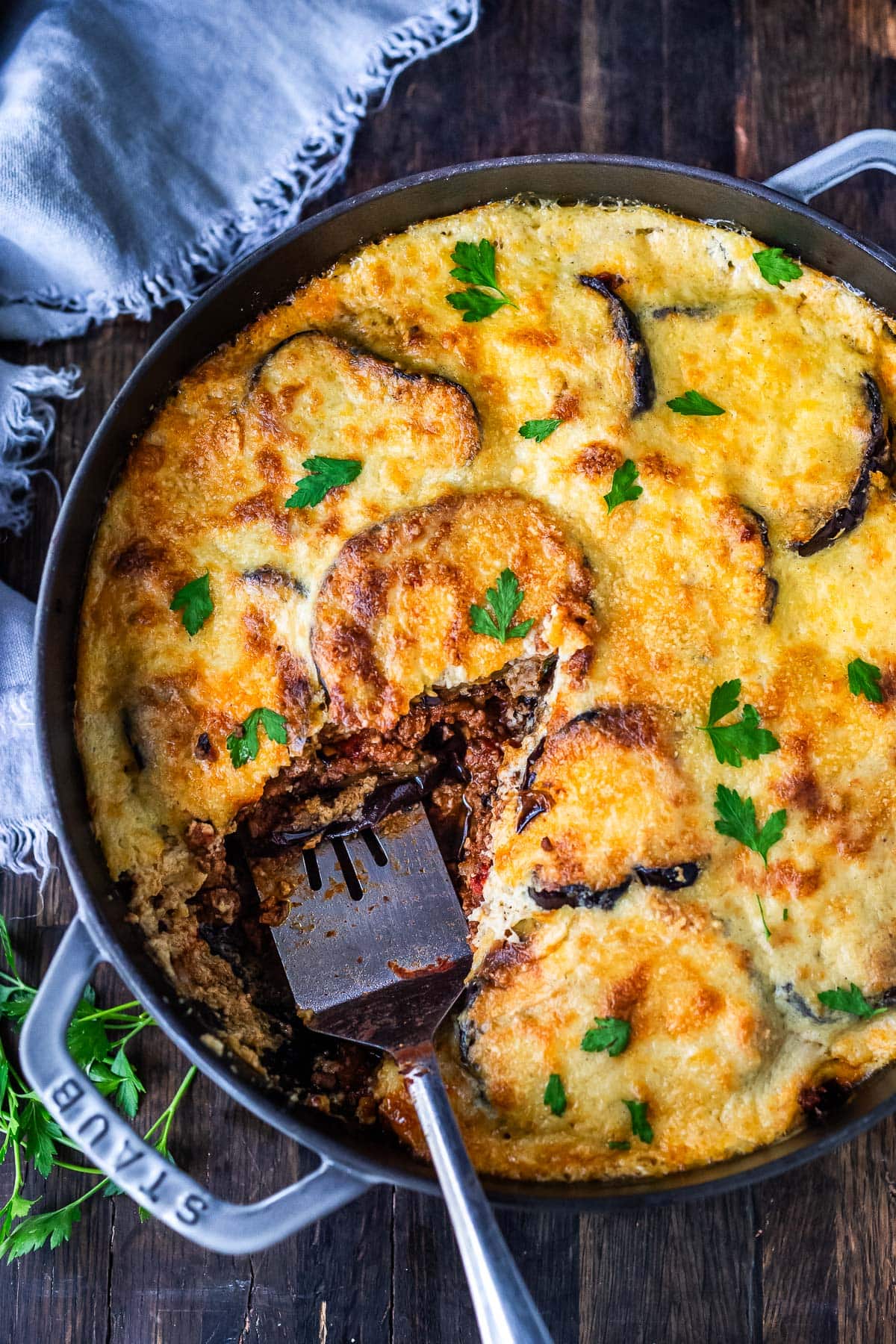Moussaka (eggplant casserole)