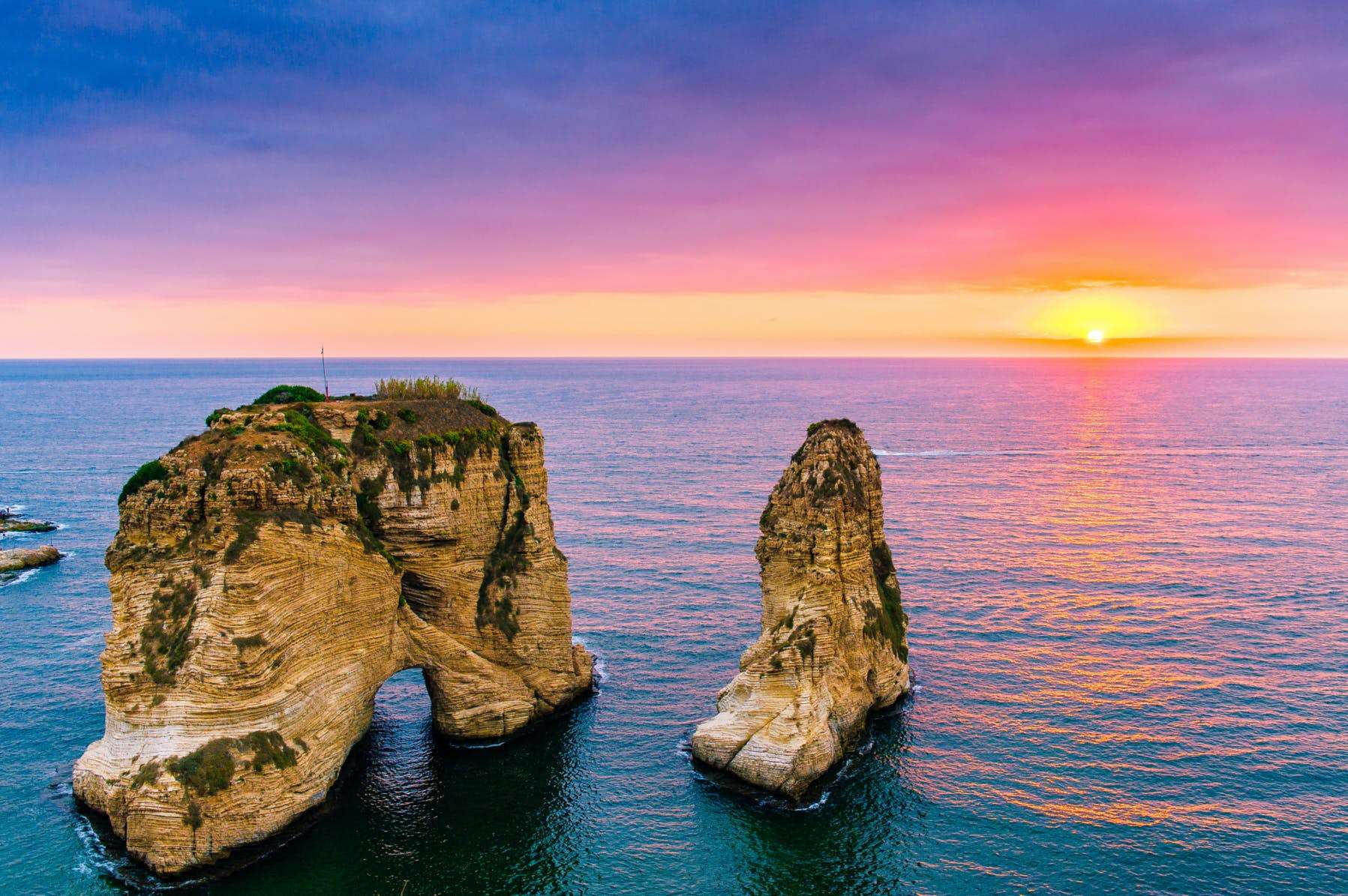 Raouché Rocks (Pigeon Rocks), Lebanon