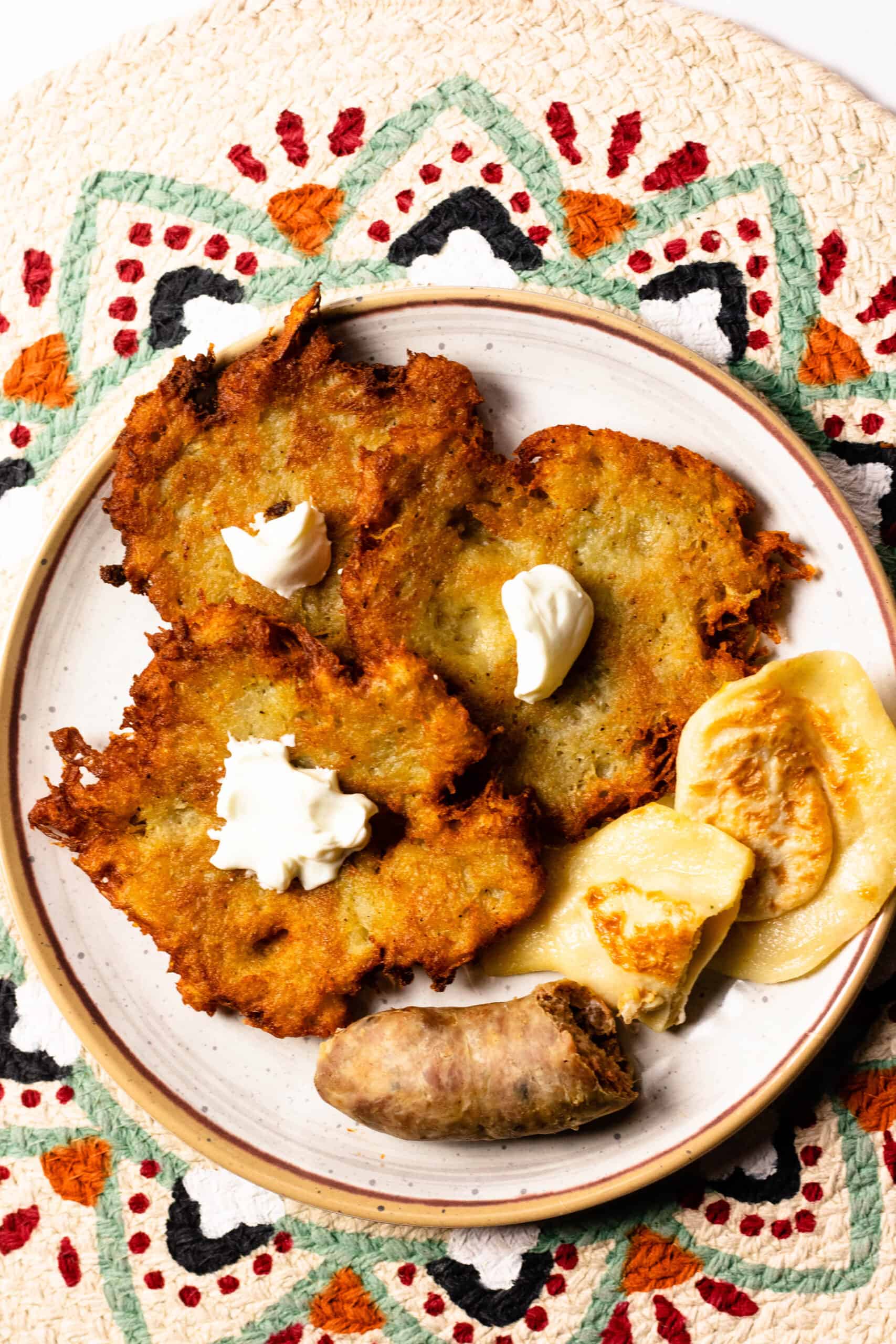 Draniki (potato pancakes)