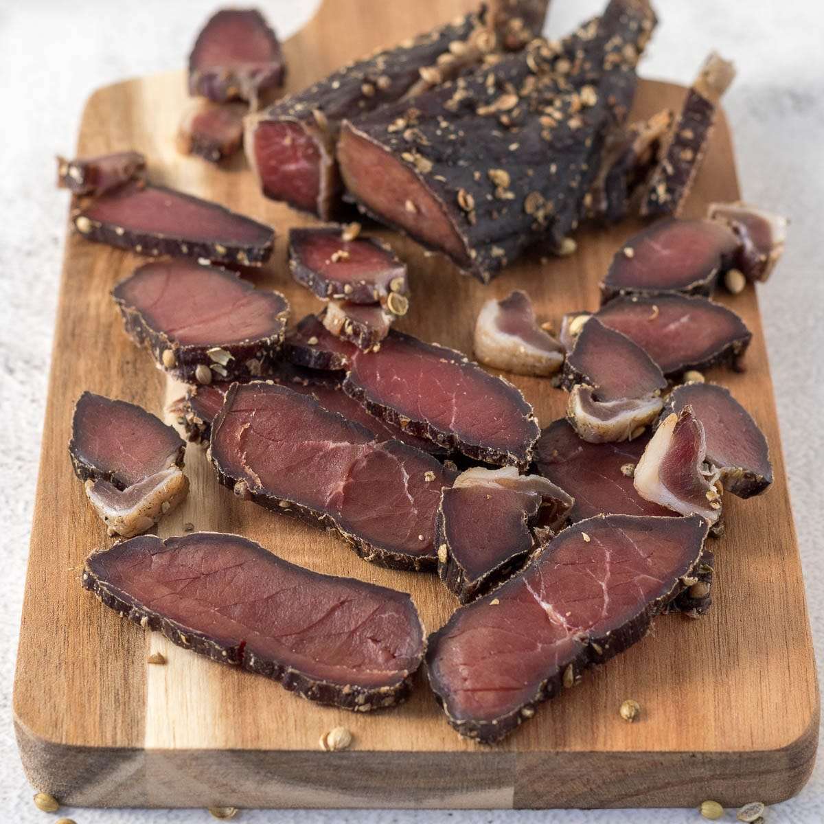 Biltong (dried meat)