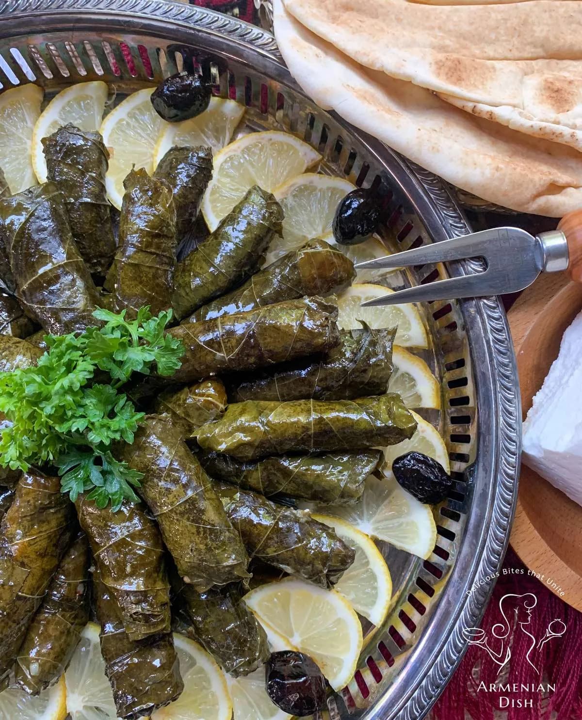 Dolma (stuffed grape leaves)