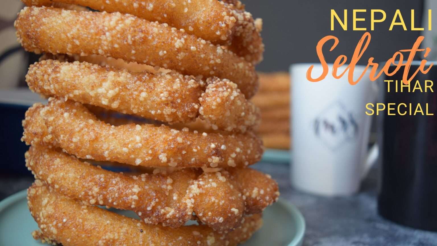 Sel Roti (rice flour bread)