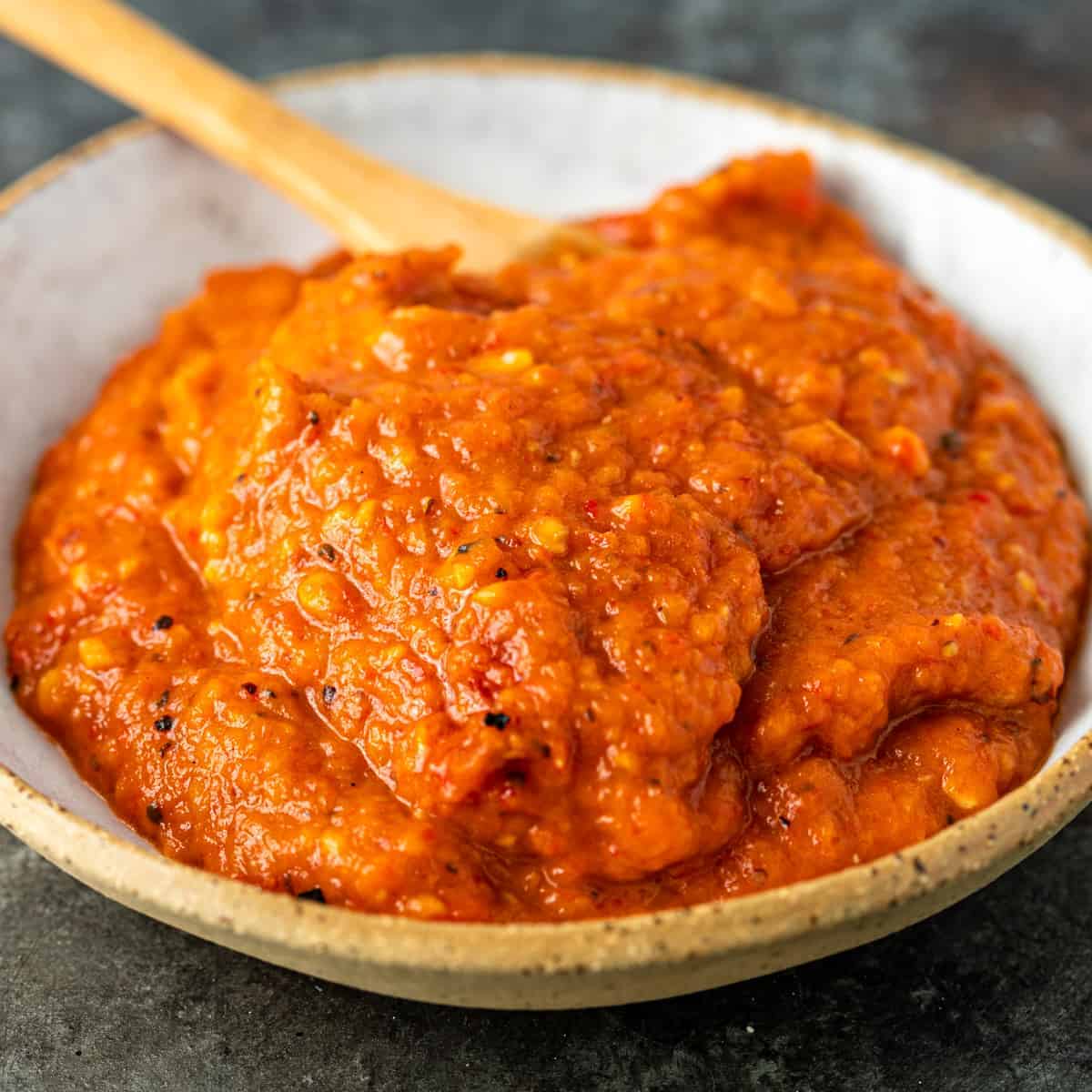 Ajvar (roasted red pepper spread)