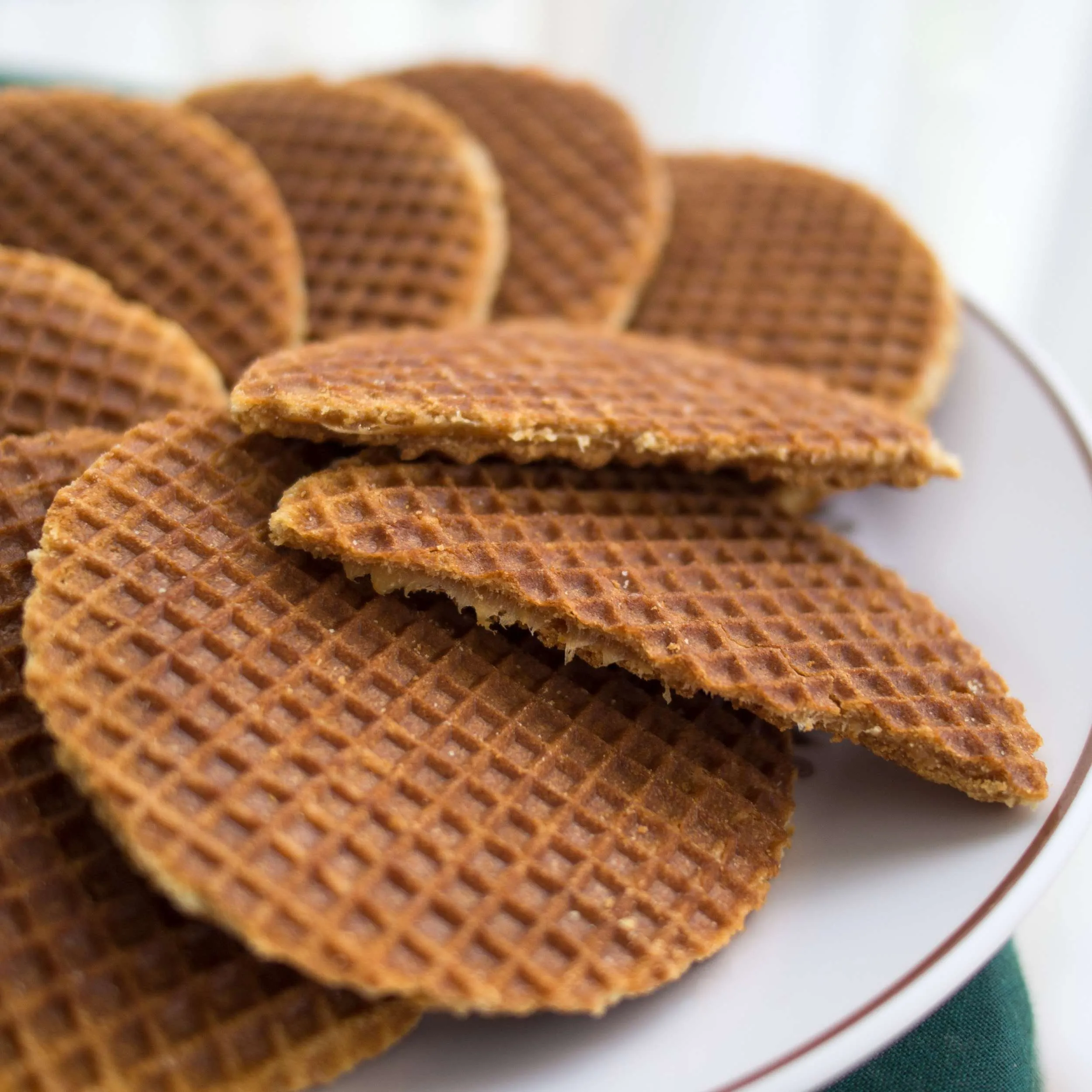 Stroopwafels (syrup waffles)