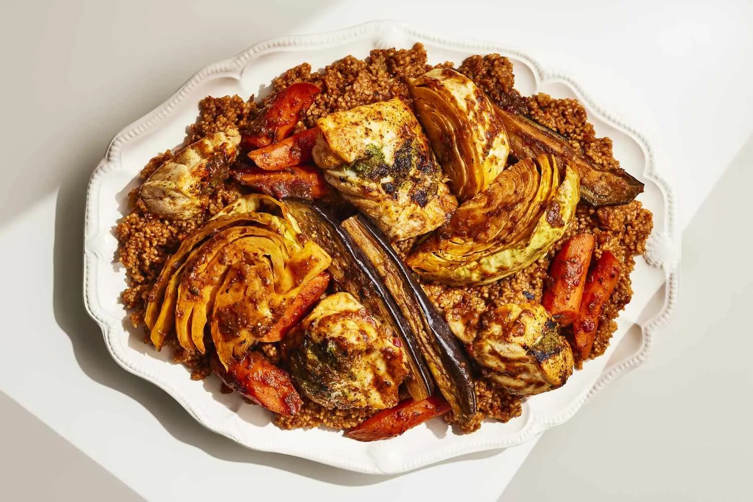 Thieboudienne (fish and rice dish)