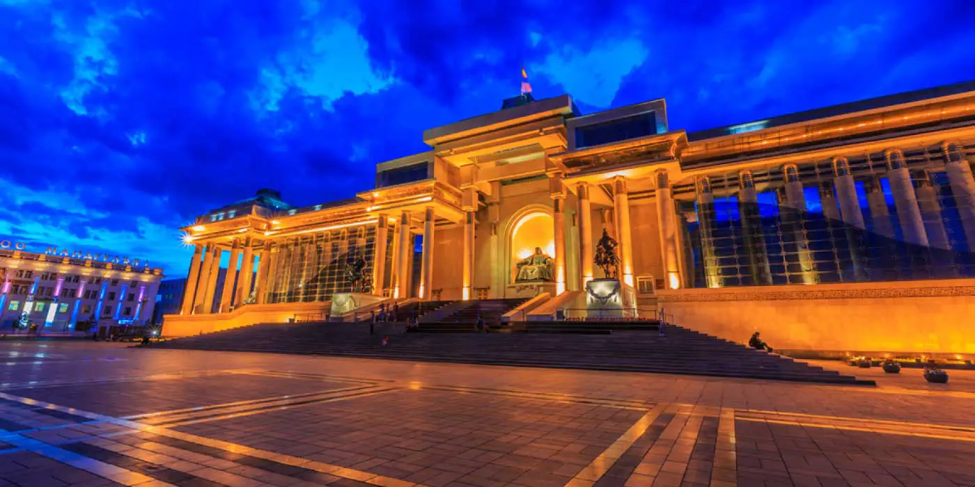 Sukhbaatar Square, Mongolia