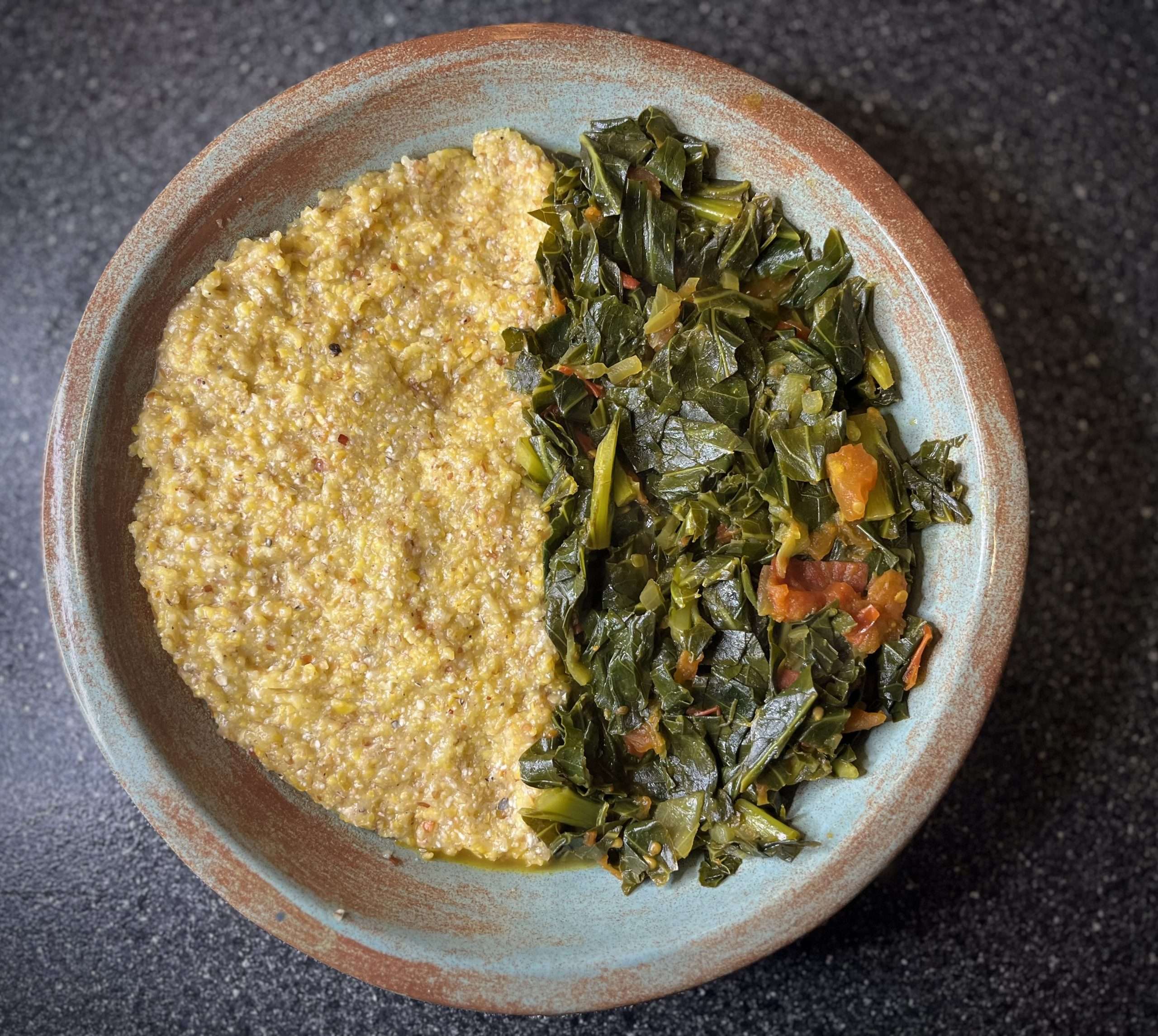Ugali (cornmeal porridge)