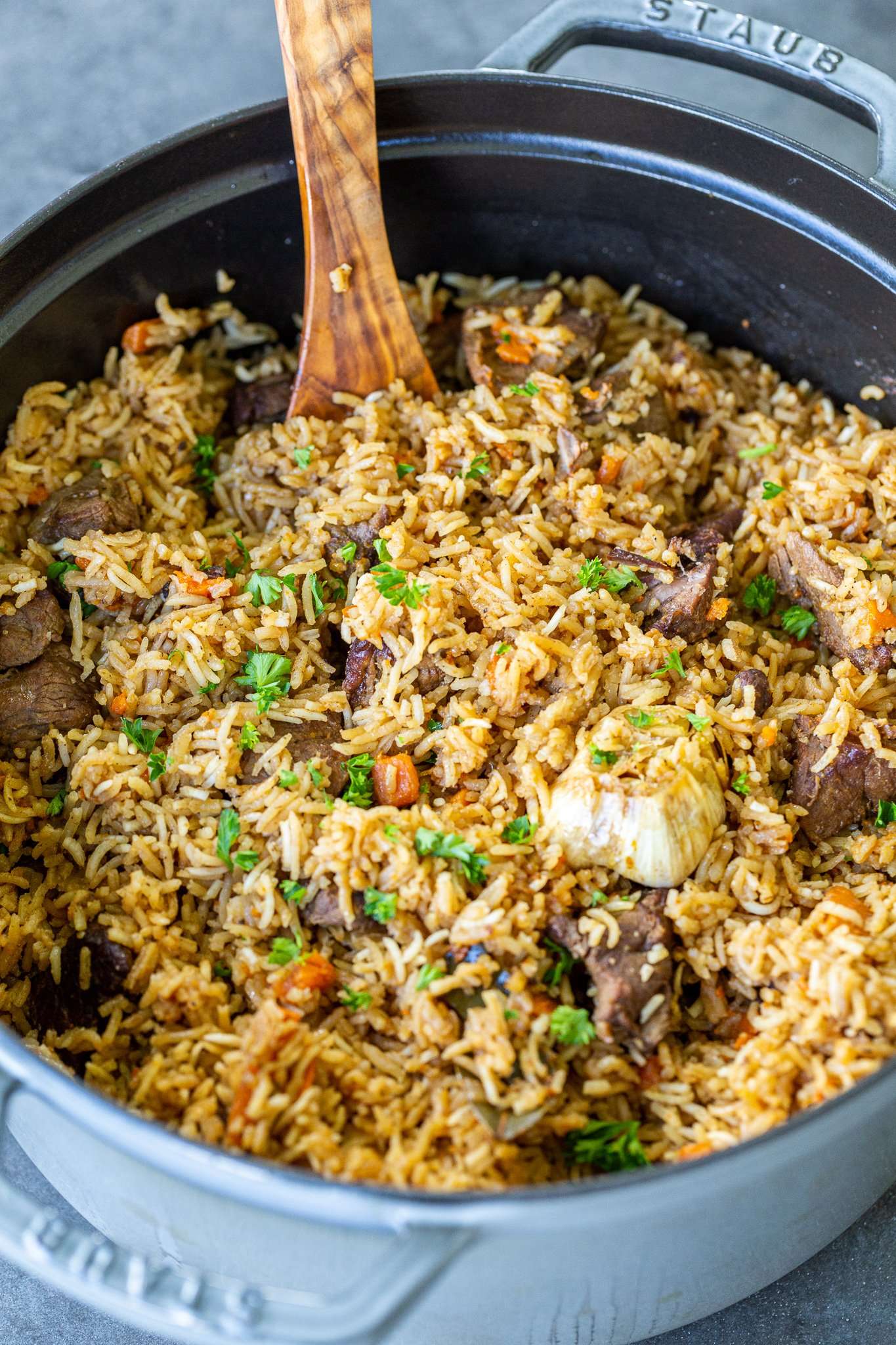Plov (rice pilaf)