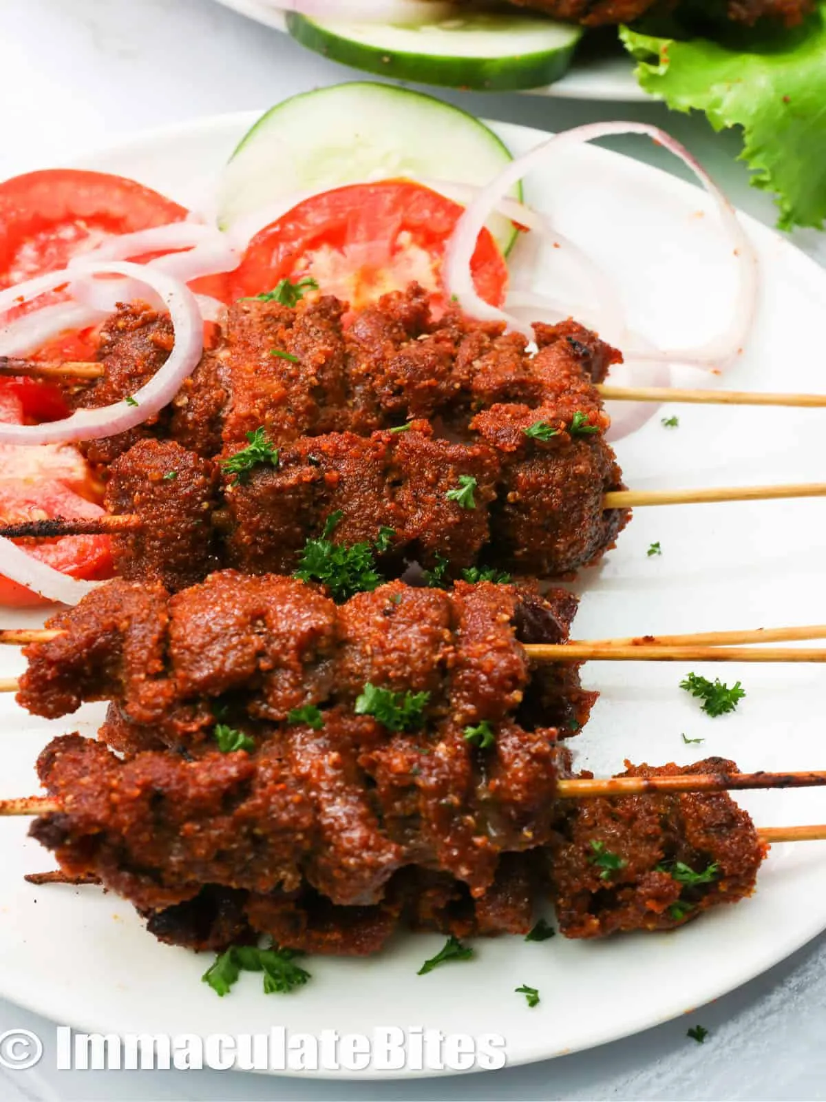 Suya (grilled meat skewers)