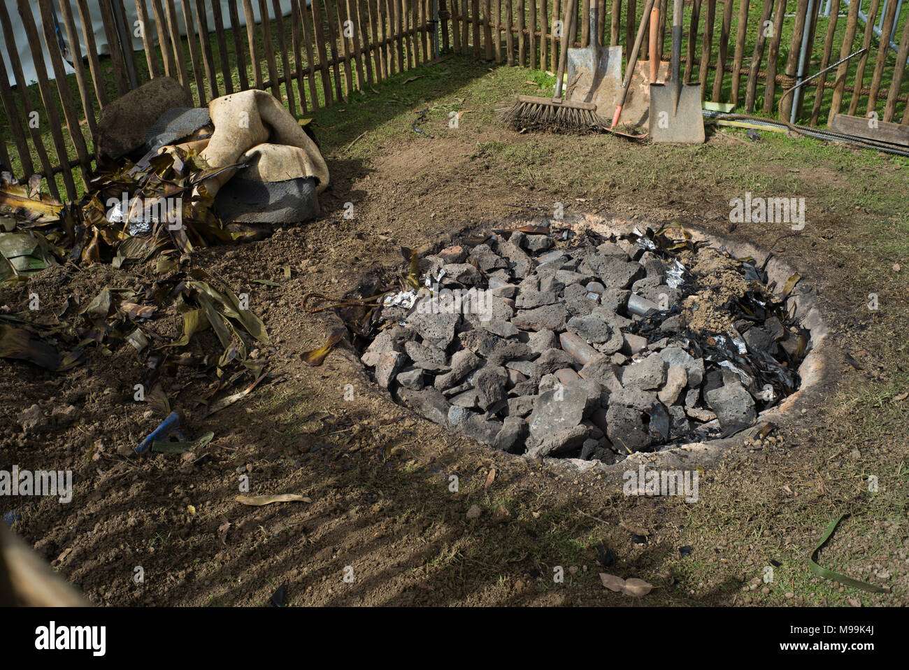 Lovo (earth oven-cooked feast)