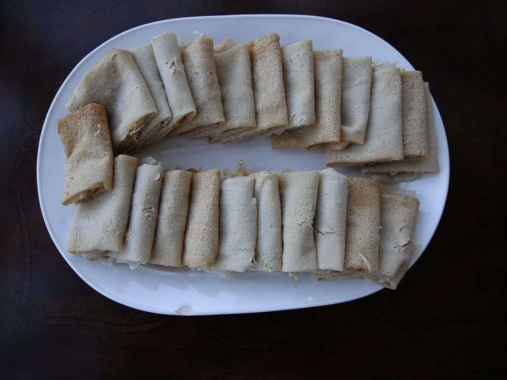 Kisra (sourdough flatbread)