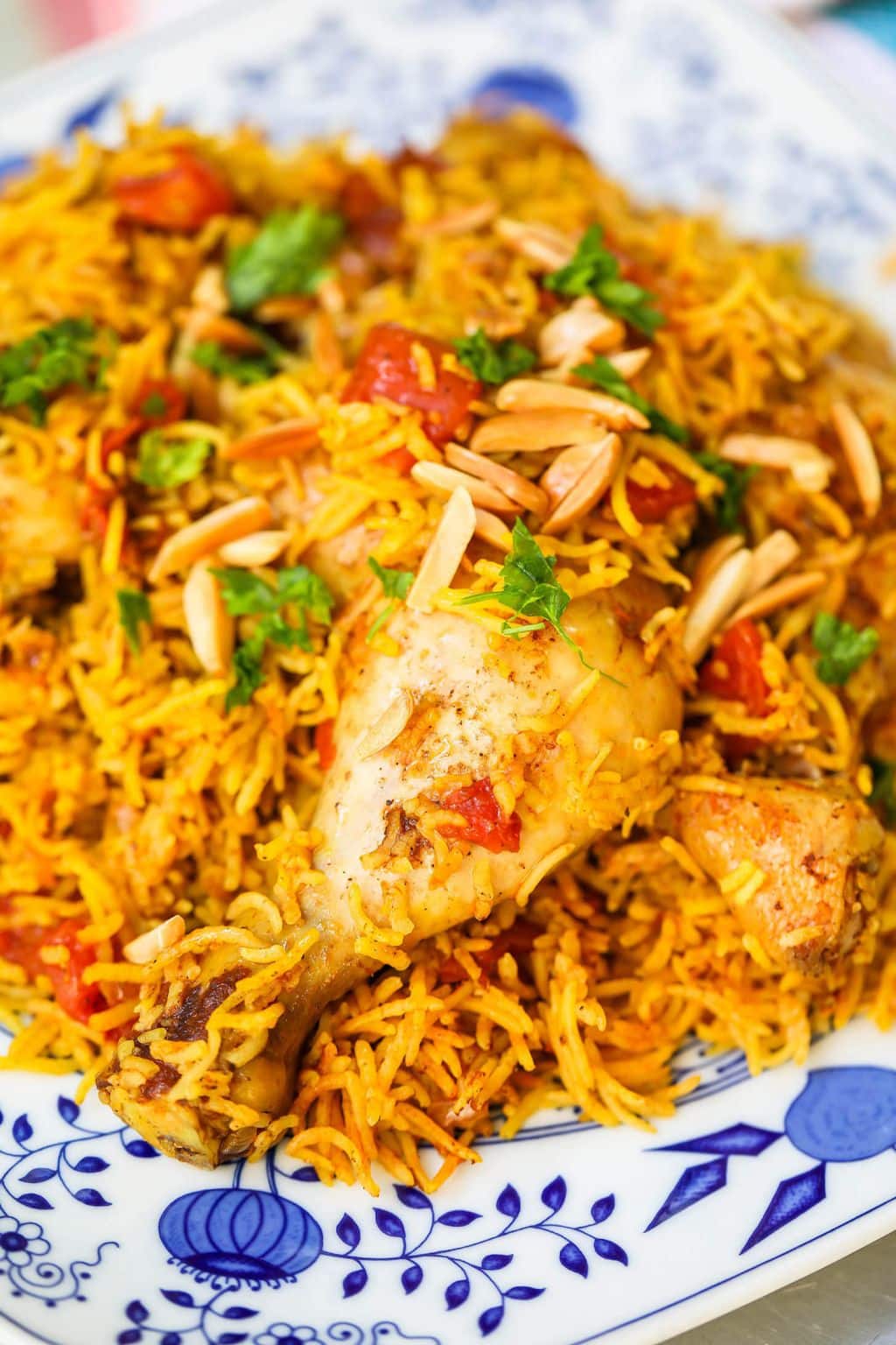 Kabsa (spiced rice with meat)
