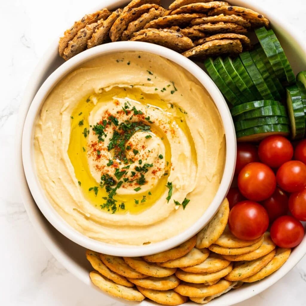 Hummus (chickpea dip)