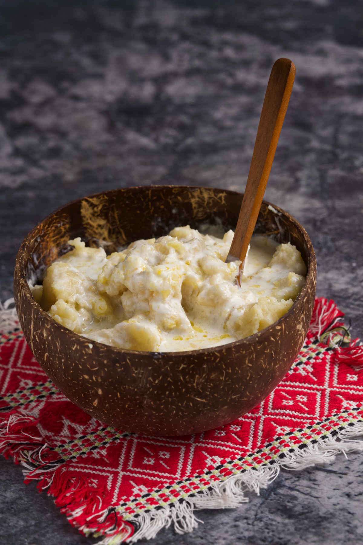 Kacamak (cornmeal porridge)