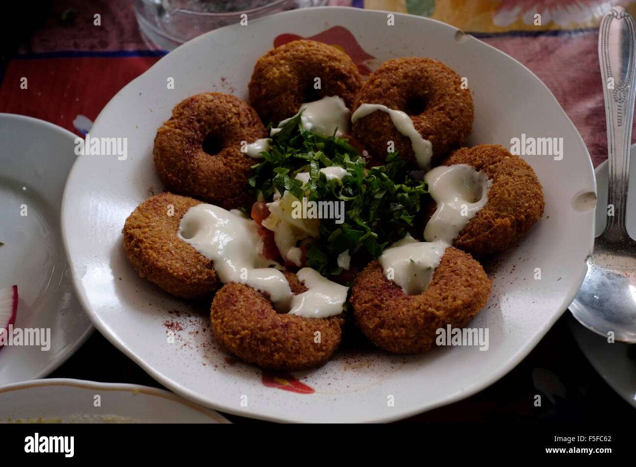 Falafel (fried chickpea balls)