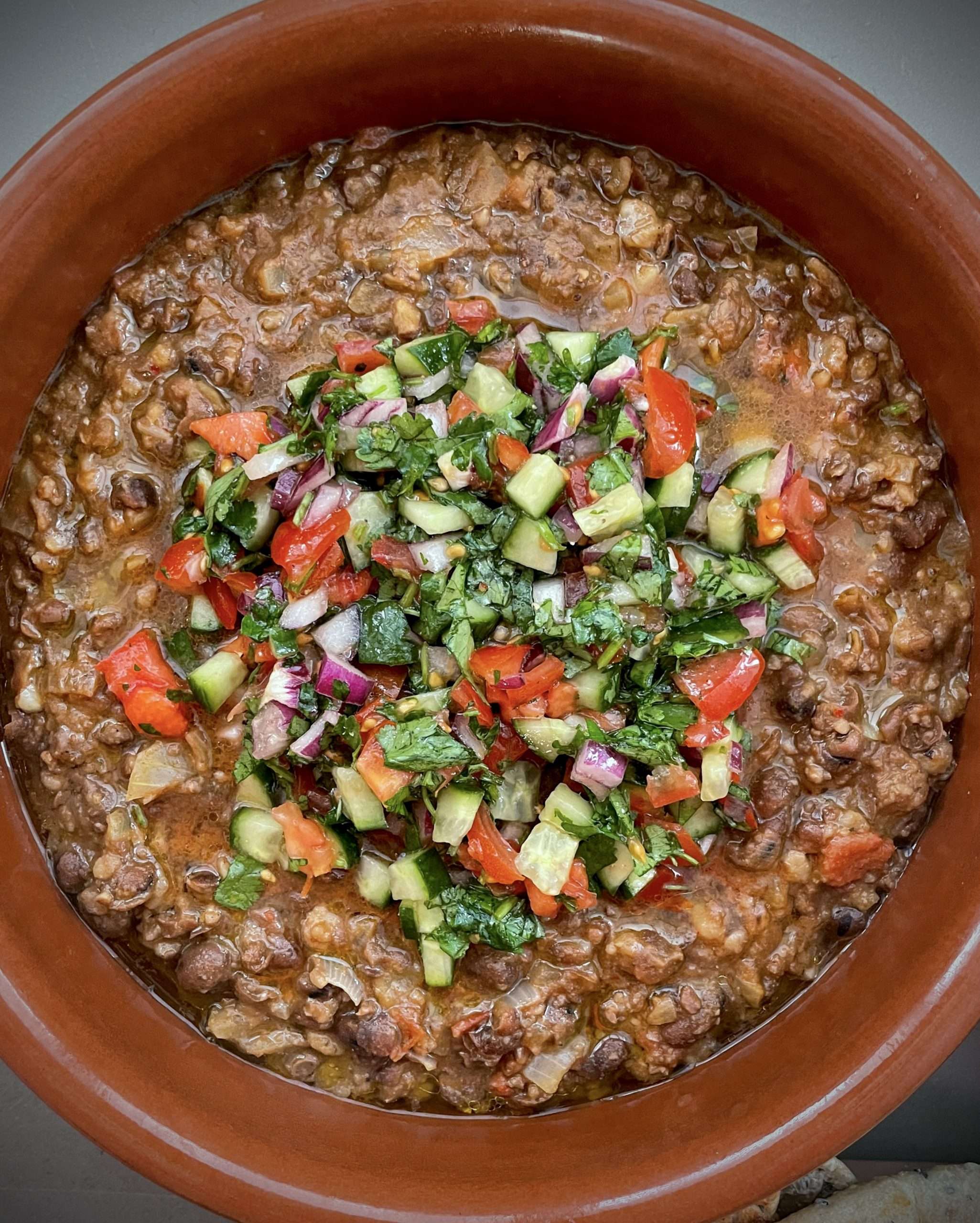 Ful medames (fava bean stew)