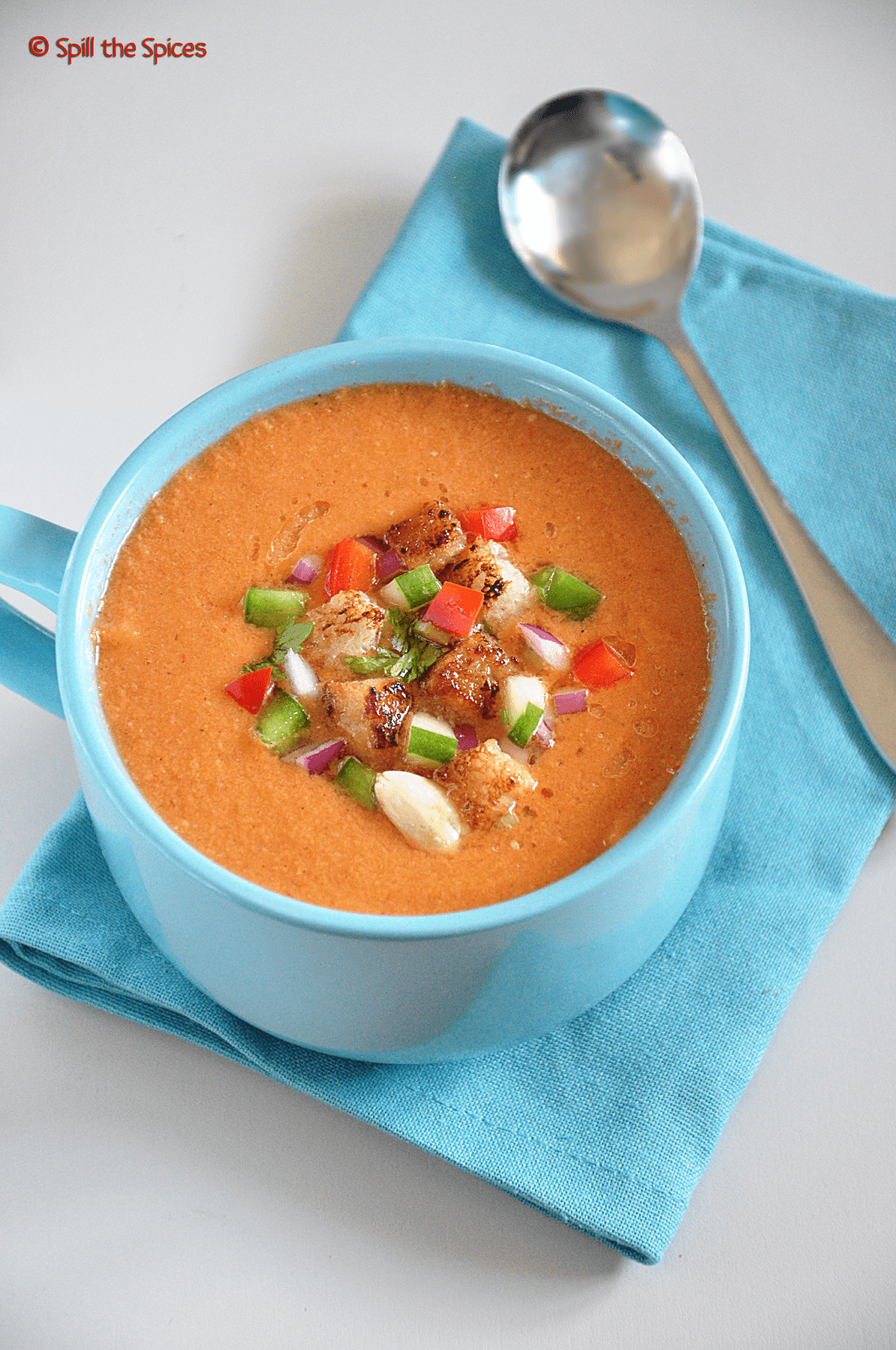 Gazpacho (cold tomato soup)