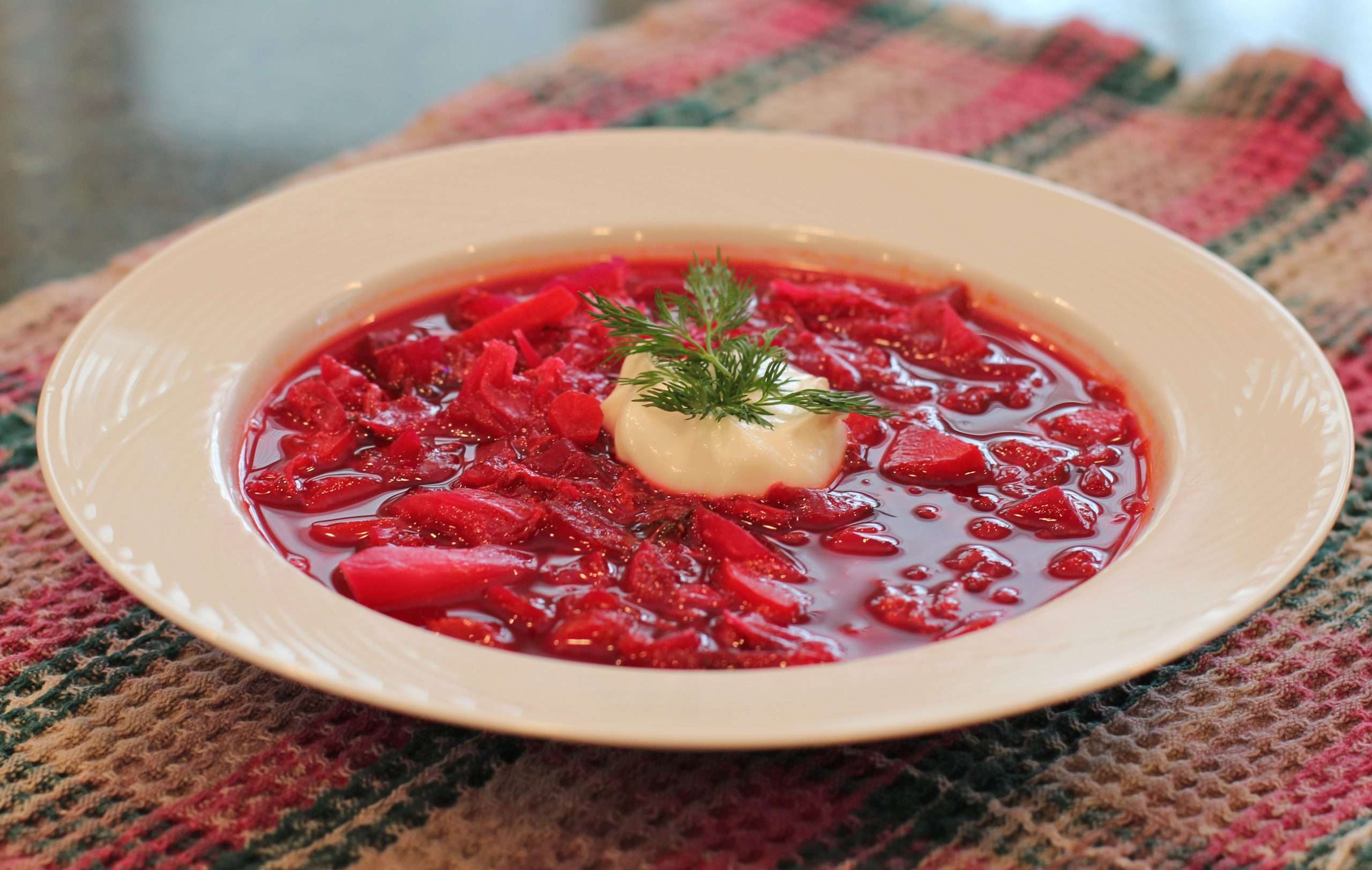 Borsch (beet soup)