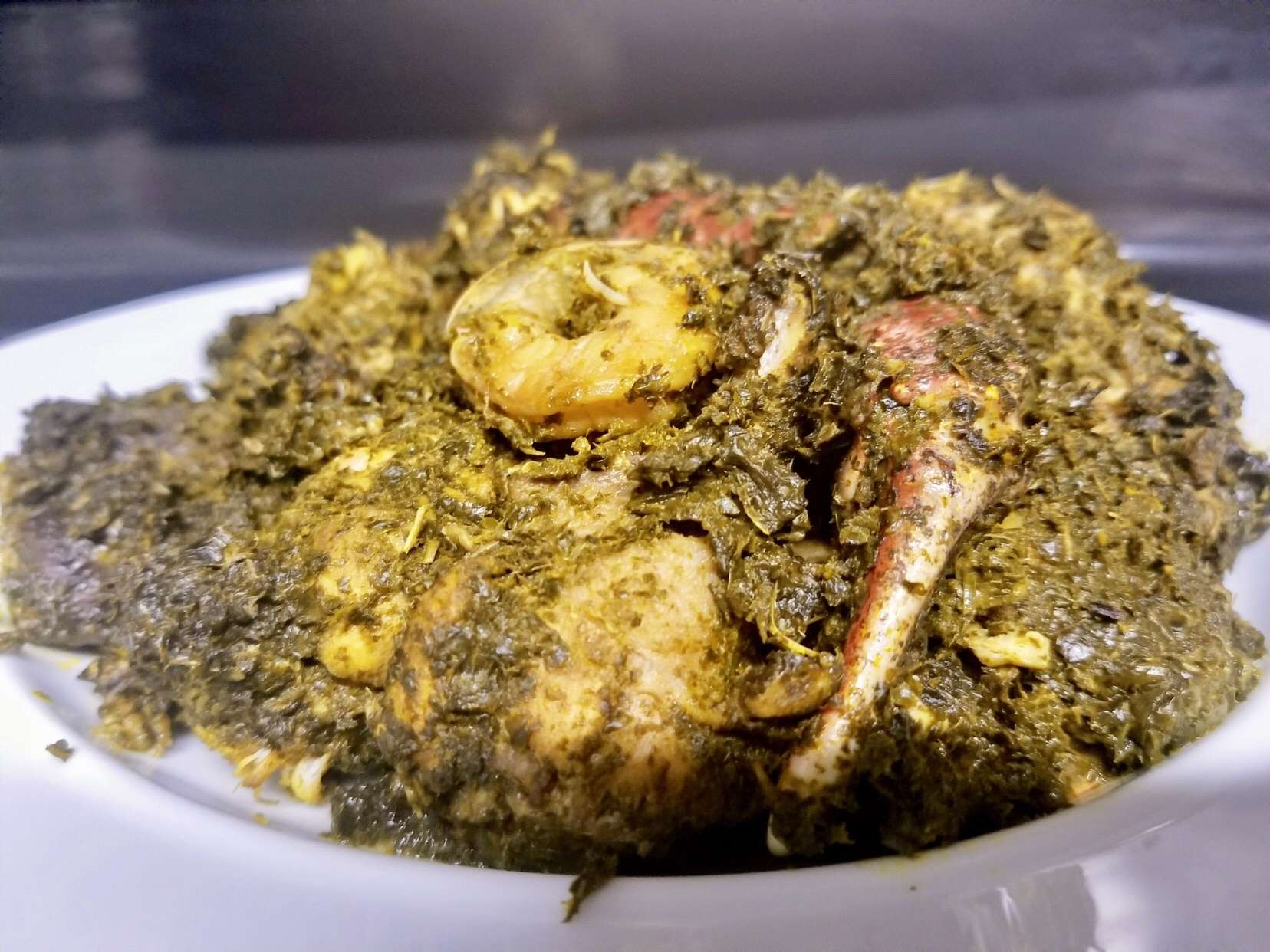 Cassava Leaf Soup