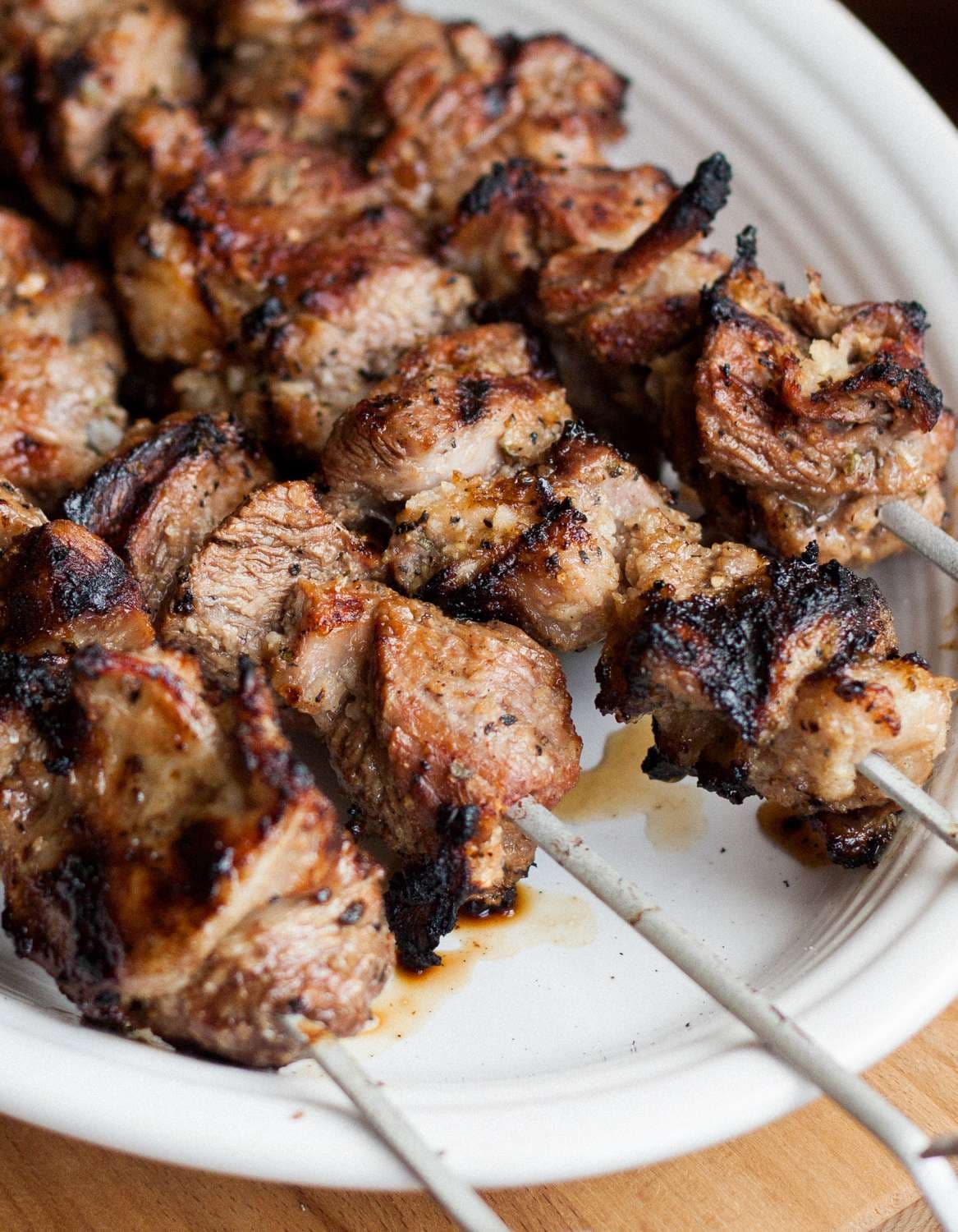 Shashlik (grilled meat skewers)