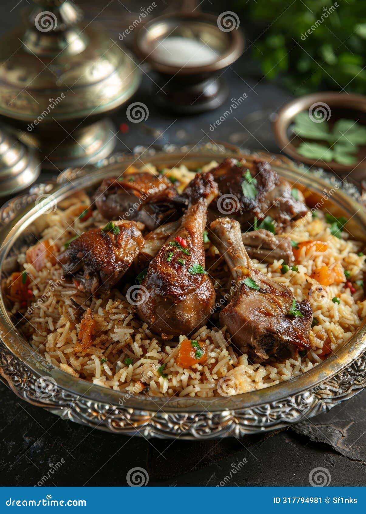 Machboos (spiced rice dish)