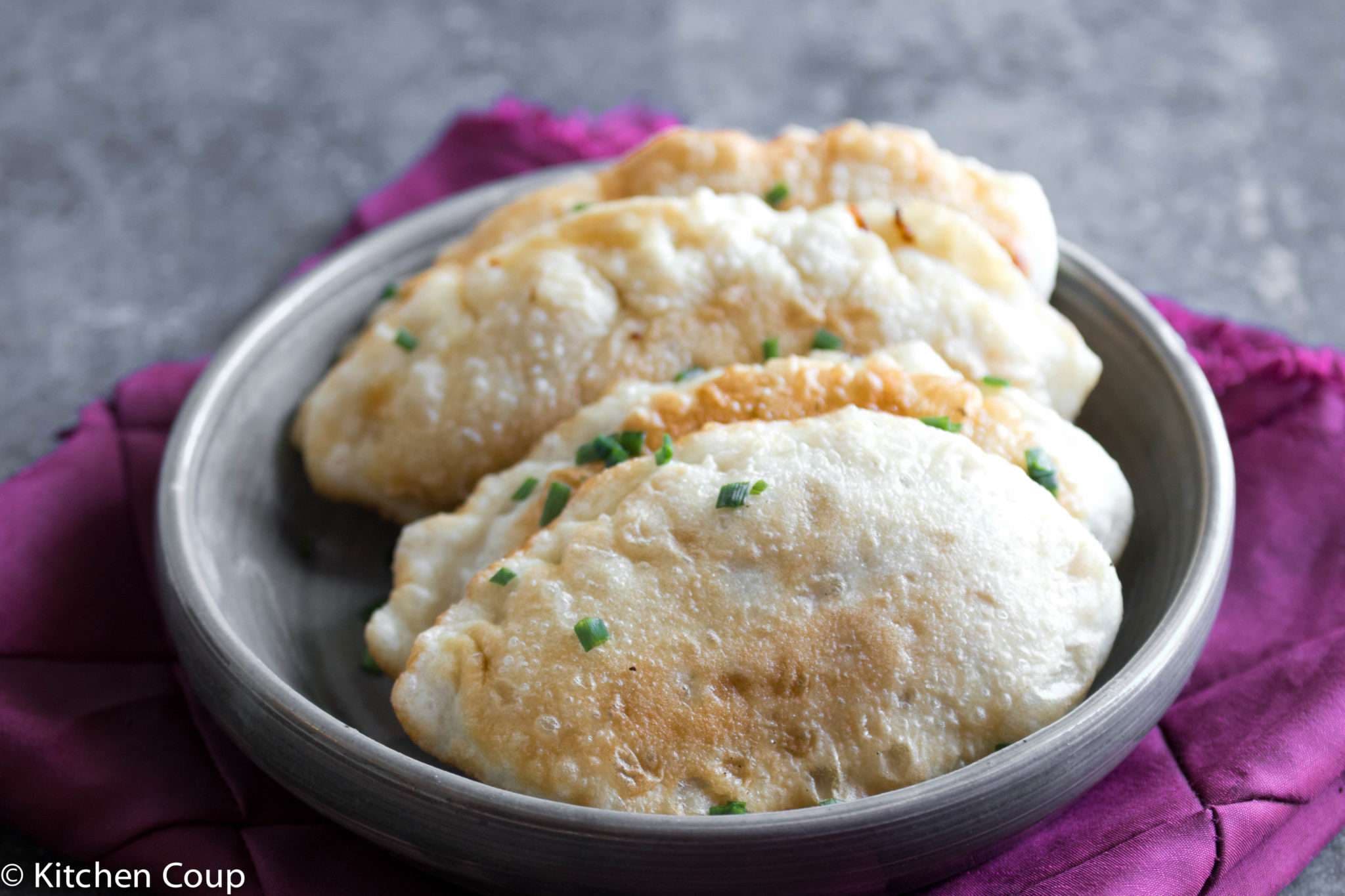 Khuushuur (fried meat pastry)