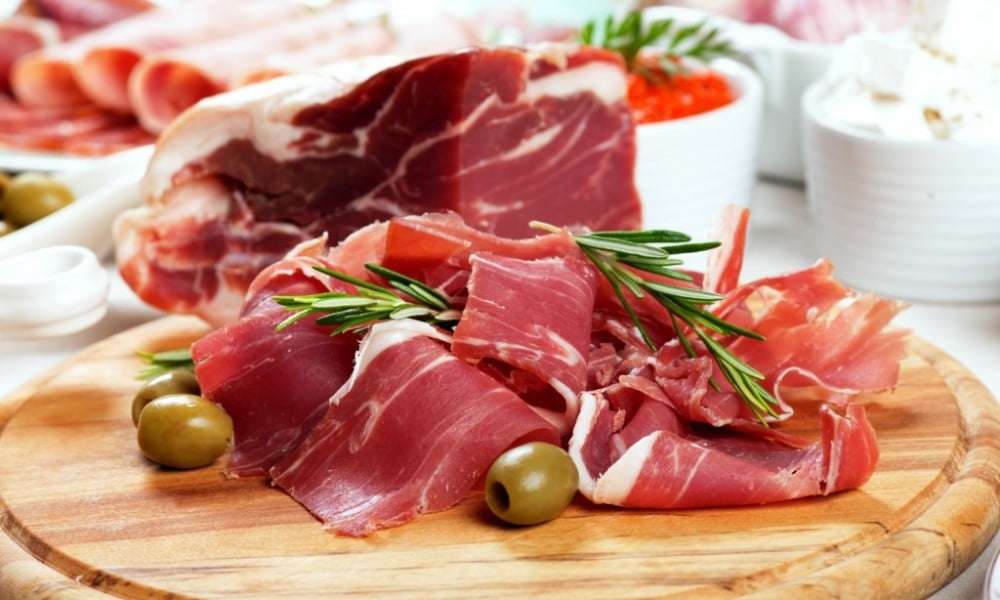 Pršut (smoked ham)