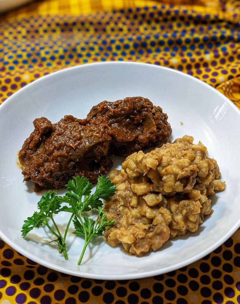 Sishwala (maize porridge)