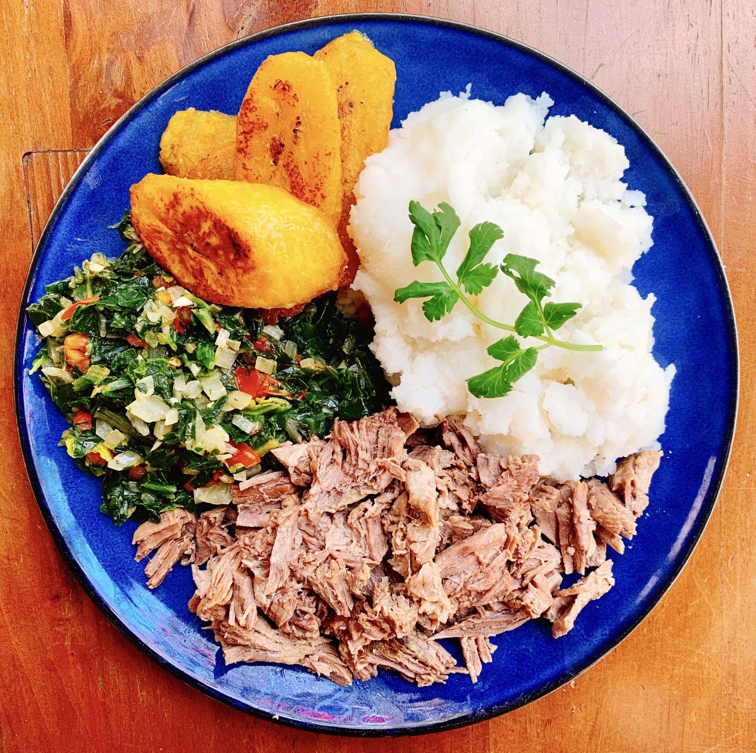 Seswaa (slow-cooked meat)
