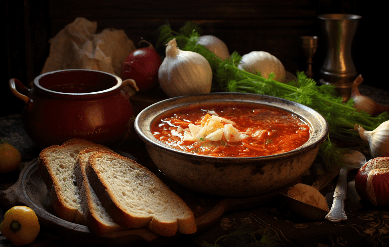 Kapustnica (cabbage soup)