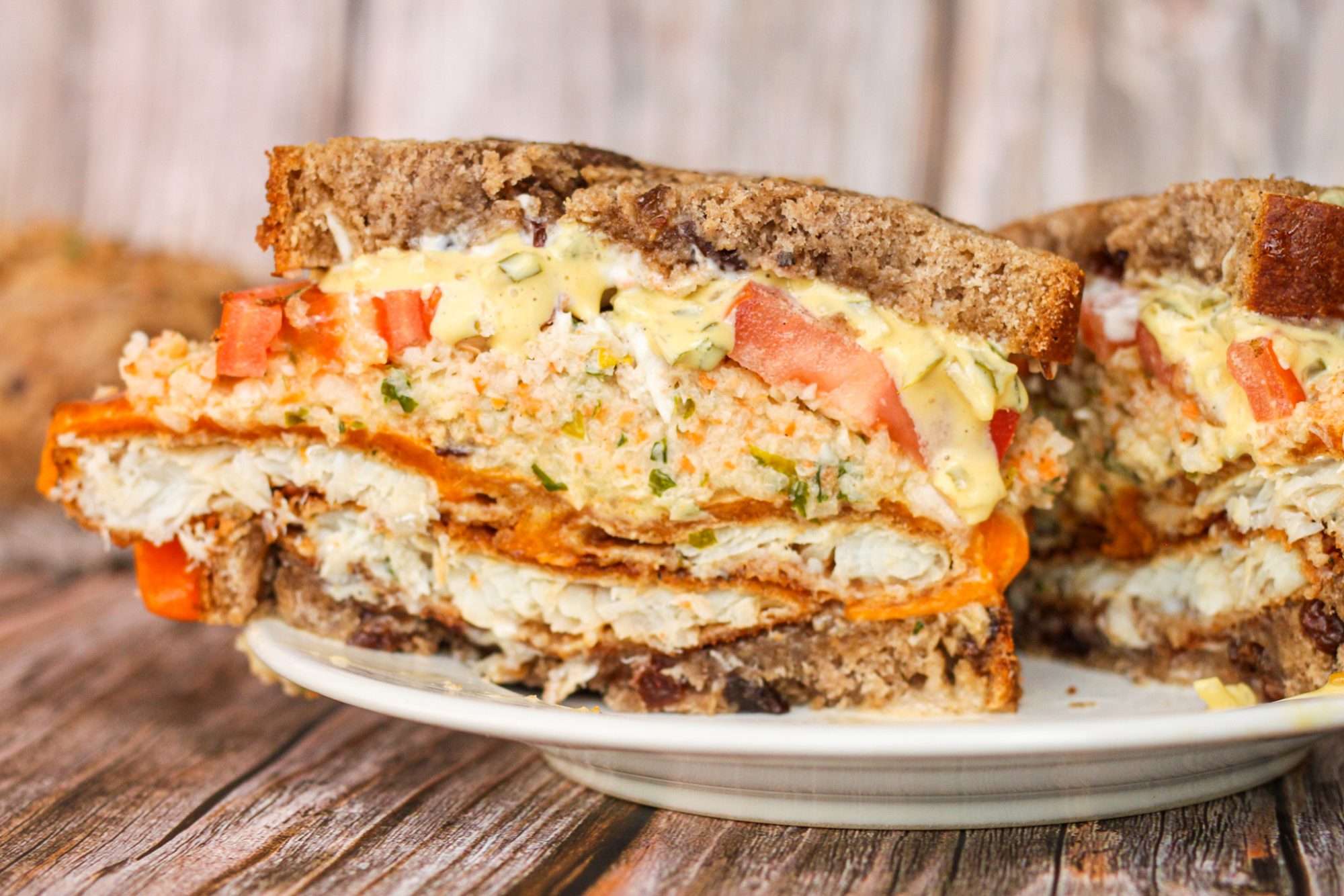 Bermuda fish sandwich